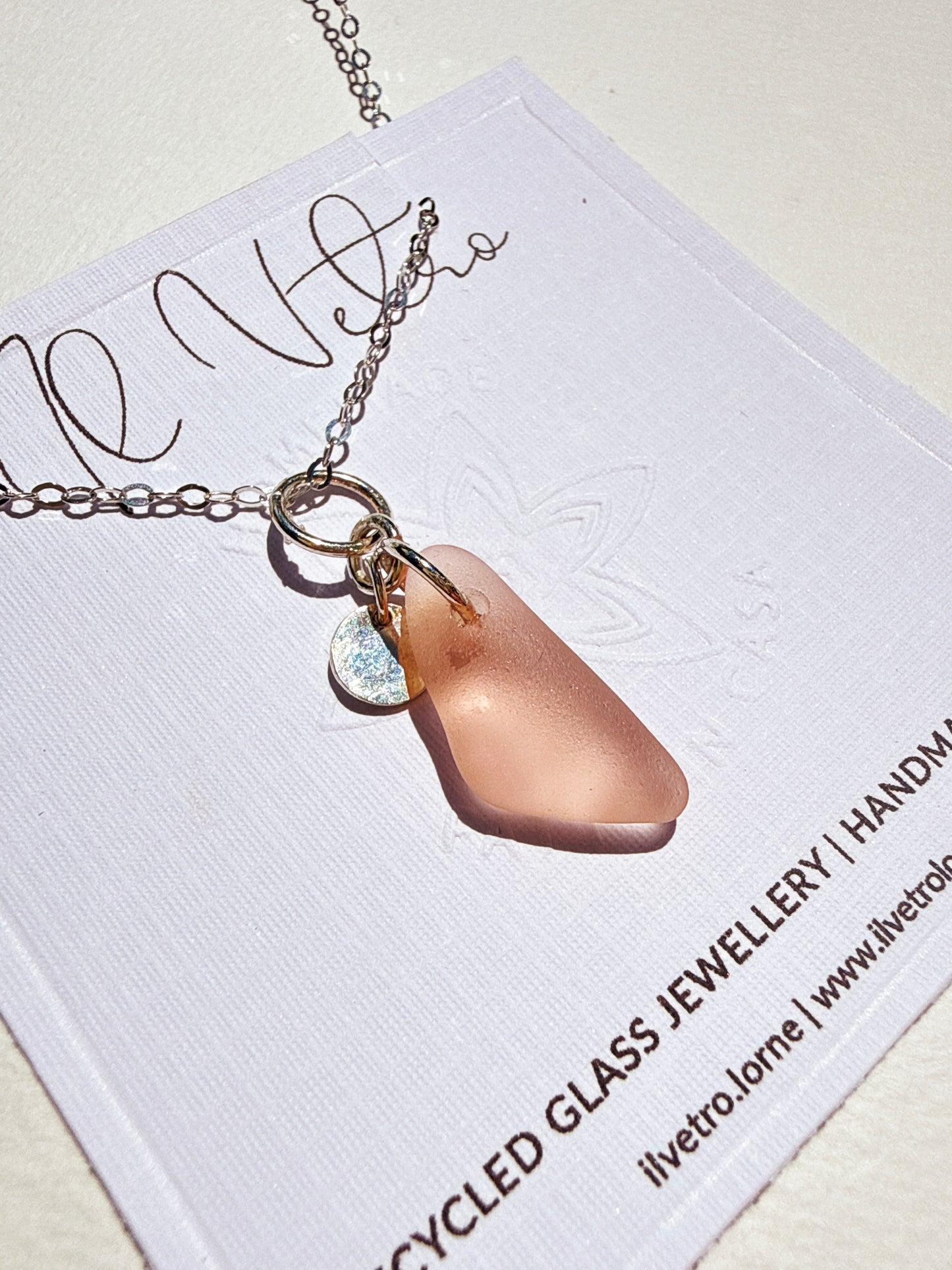 Sea-Glass Pendant Necklace